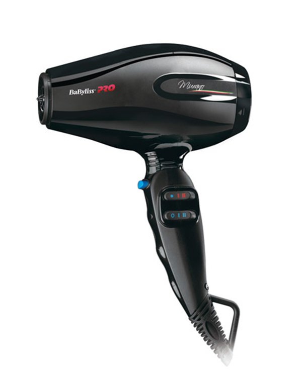 Фен MURANO Ionic compact BAB6160INE, BaByliss Professional, 2000W