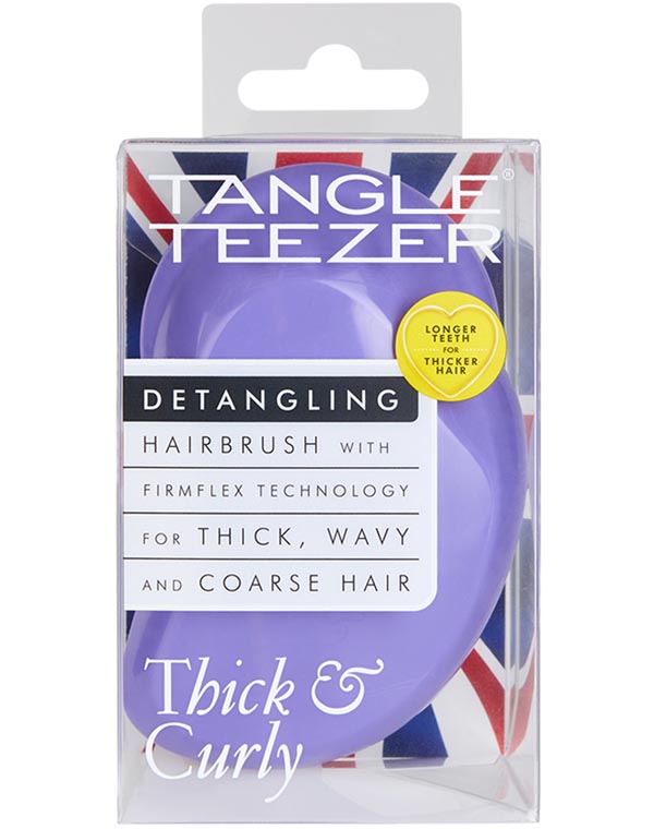 Расческа Tangle Teezer Thick & Curly Lilac Fondant 6460420 - фото 5