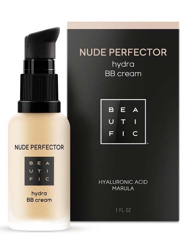 BB-крем тонирующий с гиалуроновой кислотой - №1 светлый бежевый Nude Perfector Beautific 9940886 - фото 1