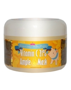 Питательная маска с разогревающим эффектом Milky Piggy Vitamin C 21% Ample Mask Elizavecca, 100 мл
