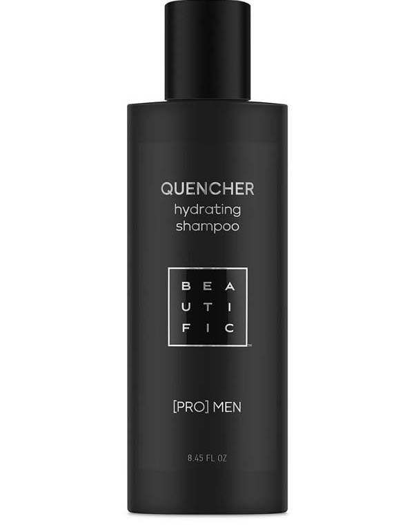 Шампунь для волос увлажняющий мужской Quencher Beautific