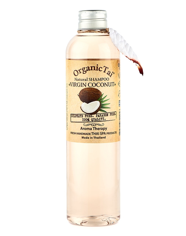 

Шампунь Organic Tai, Шампунь для волос натуральный «Вирджин кокос» Organic Tai, 260 мл