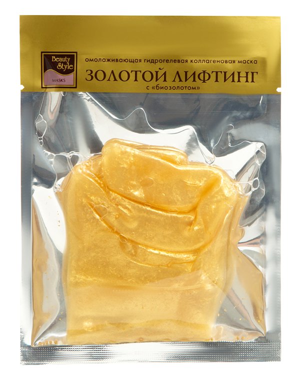 Лифтинг маска для лица омолаживающая Beauty Style "Золотой Лифтинг ...