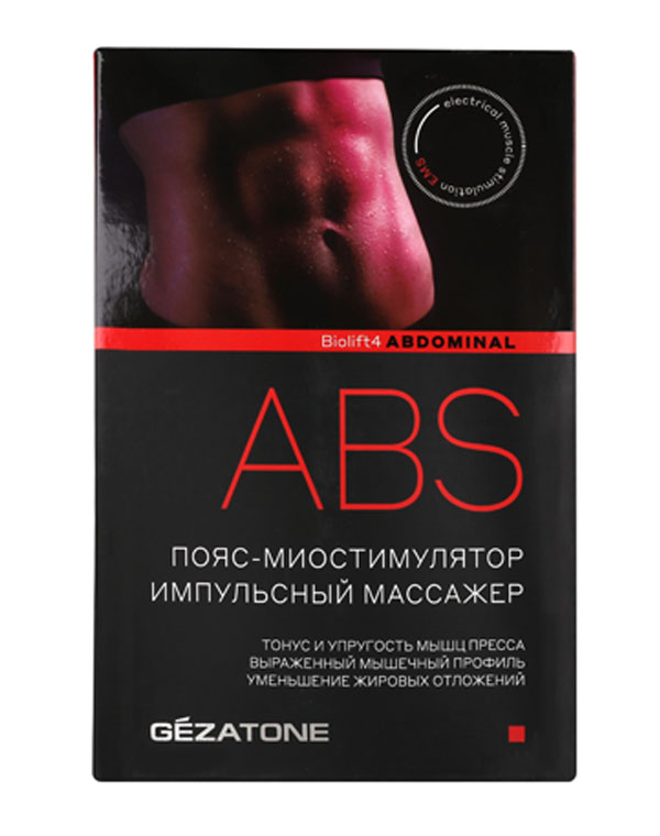 Пояс-миостимулятор для пресса Abdominal M10, Gezatone