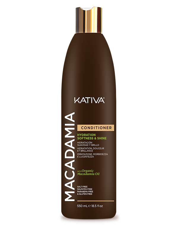Кондиционер для нормальных и поврежденных волос увлажняющий MACADAMIA Kativa, 550 мл 65866207 - фото 1