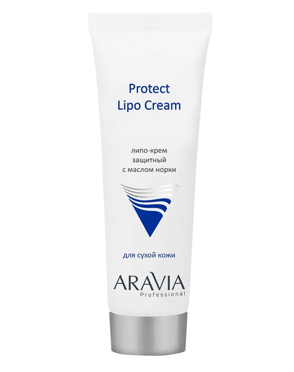 Липо-крем защитный с маслом норки Protect Lipo Cream, ARAVIA Professional, 50 мл