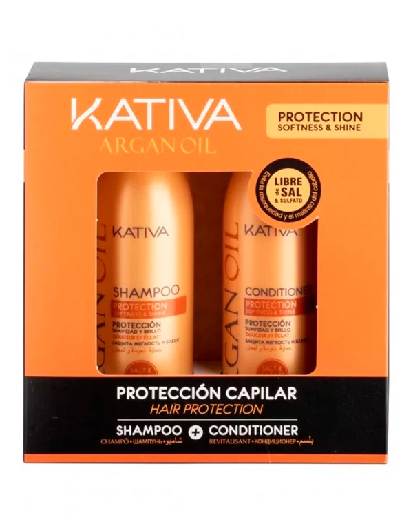 

Набор Kativa, Набор для волос увлажняющий Argana, Kativa , 2х100 мл.