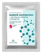 Тканевая маска с Живым Коллагеном противоотечный эффект и anti-age COLLA GEN Тканевая маска с Живым Коллагеном противоотечный эффект и anti-age COLLA GEN