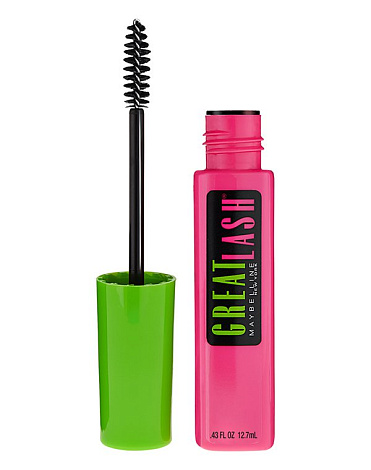 Тушь для ресниц чернее черного Great Lash, MAYBELLINE 1