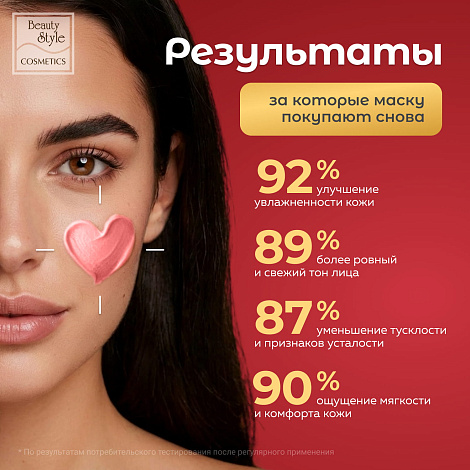 Ночная маска-пудинг с гранатом «Увлажнение и ровный тон», Beauty Style, 100 г 13