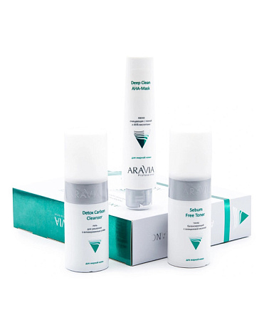 Набор против несовершенств кожи Anti-Acne Balance ARAVIA Professional 2