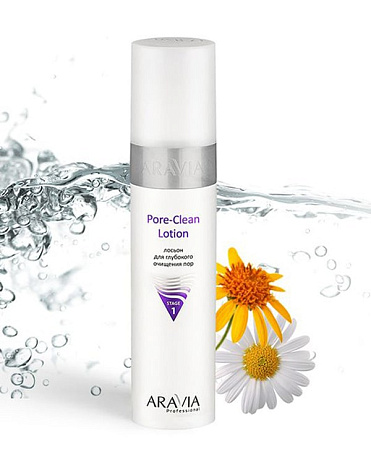 Лосьон для глубокого очищения пор Pore-Clean Lotion, ARAVIA Professional, 250 мл 2