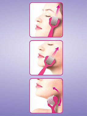 Аппарат «Вибрация и вакуумный массаж лица» Poke Slim, Gezanne 4