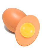 Очищающая пенка для лица "Smooth Egg Skin" (бежевый), Holika Holika