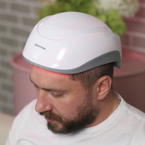 Лазерный аппарат-шлем от выпадения волос Laser Helmet Gezatone 7