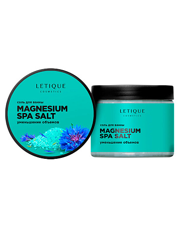 Английская соль для ванны MAGNESIUM SPA SALT, 460 г, LETIQUE COSMETICS 1