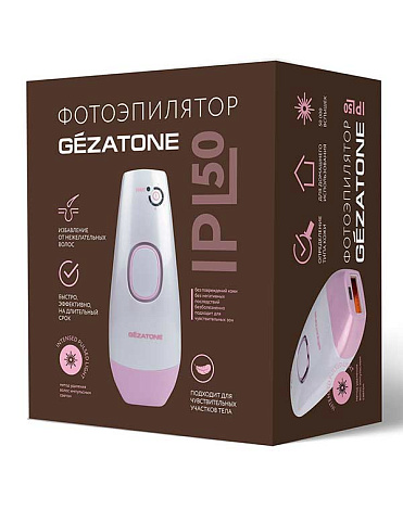Домашний фотоэпилятор IPL 50, Gezatone 4