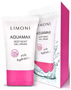 Глубокоувлажняющий гель-крем для лица AQUAMAX DEEP MOIST GEL CREAM 50 ml LIMONI 