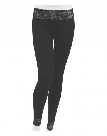Женское термобелье, брюки Люкс (цвет черный) "Шерсть+Шелк", Cratex 1
