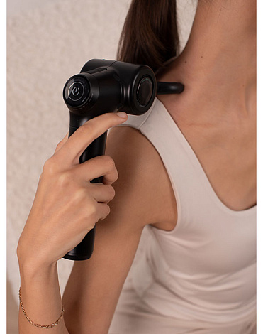 Перкуссионный массажер для тела и лица REBIVE EX FIT, MYTREX 10