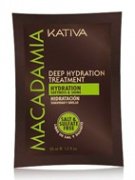 Интенсивно увлажняющая маска для волос Macadamia, Kativa, саше 35г Интенсивно увлажняющая маска для волос Macadamia, Kativa, саше 35г