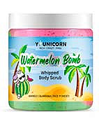 Арбузный скраб-суфле для тела WATERMELON BOMB, с маслами Ши и Манго, 250мл Younicorn