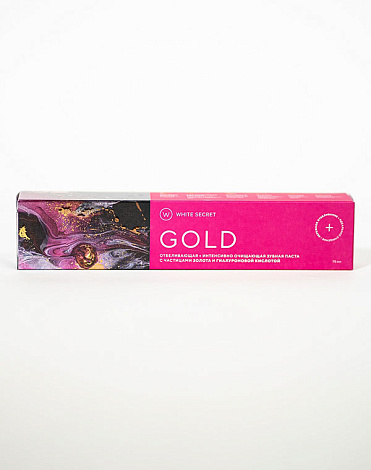 Зубная паста Gold 75 мл White Secret 7