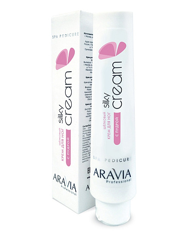 Шёлковый крем для ног с пудрой "Silky Cream", ARAVIA Professional, 100 мл 1