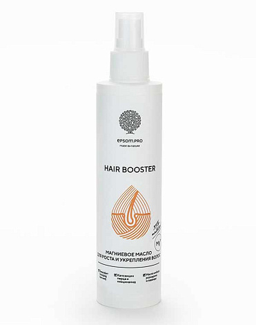 Масло магниевое "Hair Booster" 200 мл Epsom.pro 1