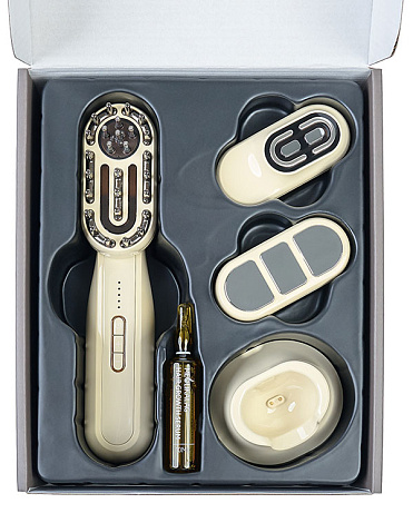 Микротоковый массажер 3 в 1 для лица, тела и роста волос HS590, Gezatone 6