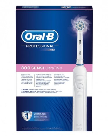 Электрическая зубная щетка Braun Oral-B Sensitive Clean 800/D 16.524.2 U 4