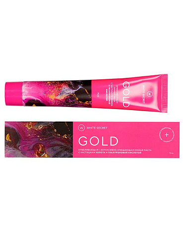 Зубная паста Gold 75 мл White Secret 5