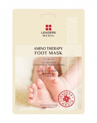 Маска для ног Leaders Mediu Amino Therapy (носочки) KeraSys, 18 мл 1