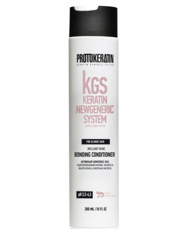 Кондиционер-бондинг для блондированных волос Brilliant Shine Bonding Conditioner 300 мл Protokeratin 1