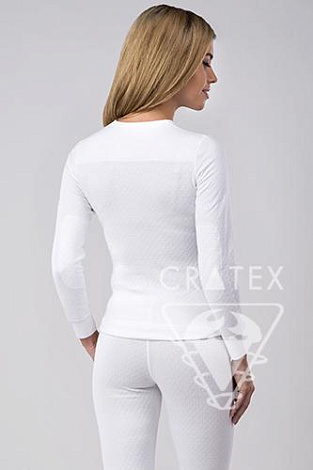Термобельё женское (цв. белый) р. XL, CRATEX 2