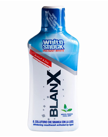 Ополаскиватель White Shock mouthwash, Blanx, 500 мл 1