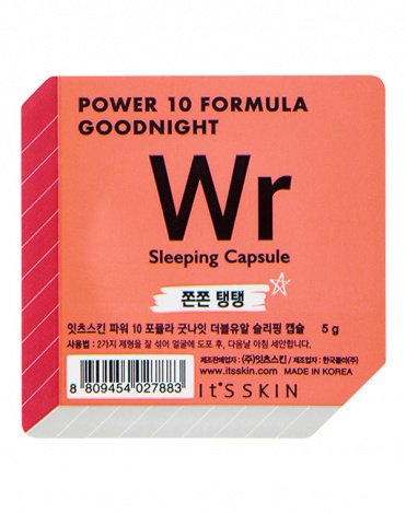 Ночная маска-капсула "Power 10 Formula Goodnight Wr" лифтинг, It's Skin, 5 г 1