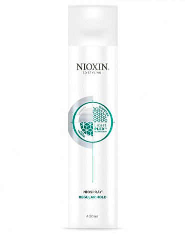 Лак спрей подвижной фиксации 3D Styling Regular Hold, Nioxin 1