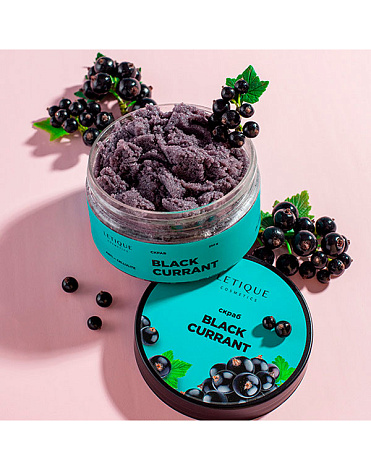 Скраб для тела BLACK CURRANT, 250 г, LETIQUE COSMETICS 2