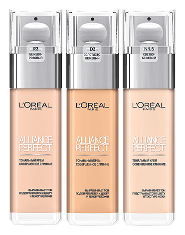 Тональный крем ALLIANCE PERFECT, LOREAL 3