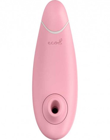 Экологичный стимулятор с уникальной технологией Pleasure Air  Eco, розовый, Womanizer 2