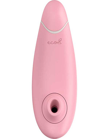 Экологичный стимулятор с уникальной технологией Pleasure Air  Eco, розовый, Womanizer 2