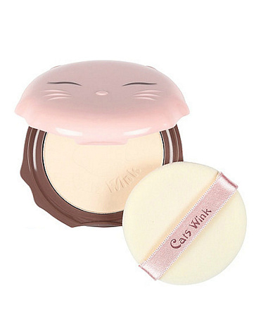 Пудра Cats Wink Clear Pact, Tony Moly 1