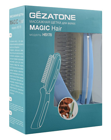 Массажная расческа с магнитной функцией Magic Hair HS 178 Gezatone 5