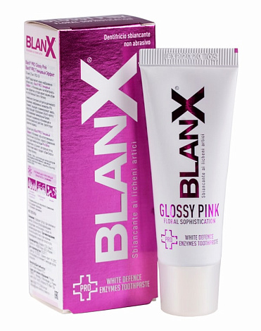 Зубная паста Глянцевый эффект Pro Glossy Pink, Blanx 1