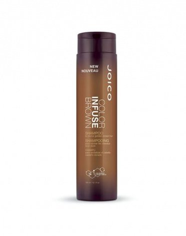Шампунь тонирующий для поддержания коричневых оттенков Color Infuse Brown Shampoo JOICO 1