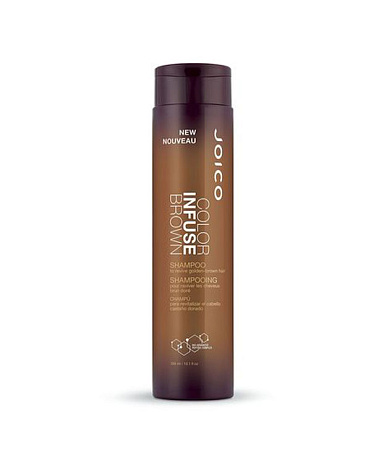 Шампунь тонирующий для поддержания коричневых оттенков Color Infuse Brown Shampoo JOICO 1