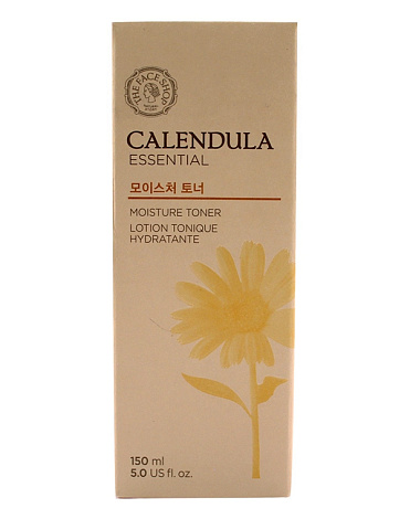 Тонер для лица с экстрактом календулы Calendula Essential Moisture Toner, The Face Shop, 150 мл 2