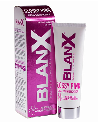 Зубная паста Глянцевый эффект Pro Glossy Pink, Blanx 2