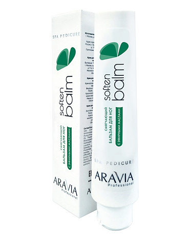 Смягчающий бальзам для ног с эфирными маслами "Soft Balm", ARAVIA Professional, 100 мл 1